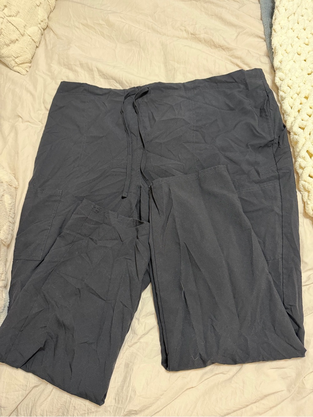 Scrubstar Black Drawstring Pants